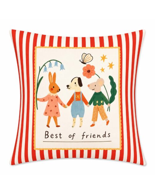 Best Friends Storybook Kids Cushion Cover