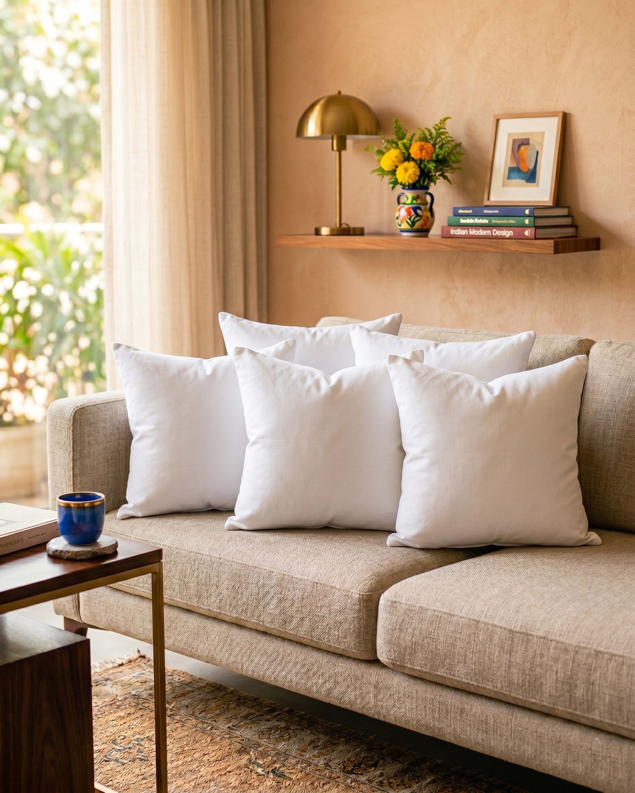 16x16 Cushion fillar set of 5