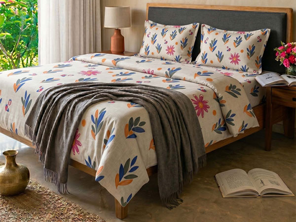 printed bedsheet
