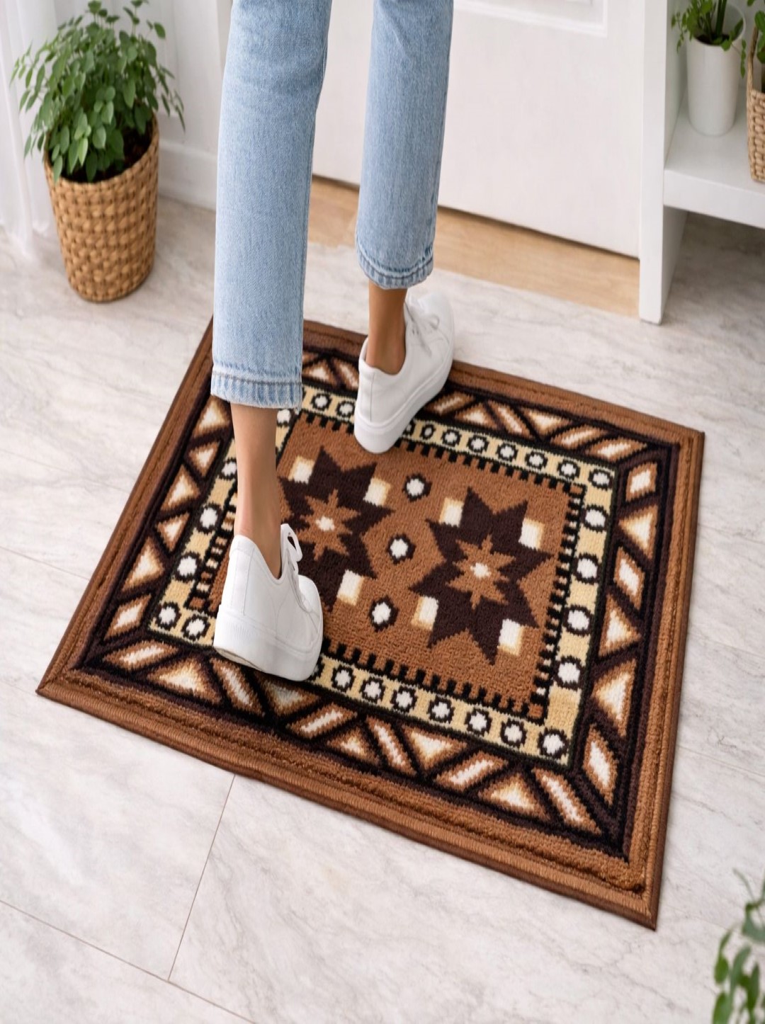 BCF Doormat Rug, with Export Quality Acrylic (Viscose) Anti Skid Washable Mat for Bedroom/Out Door/Kitchen Door/Office/Anywhere use - Image 8