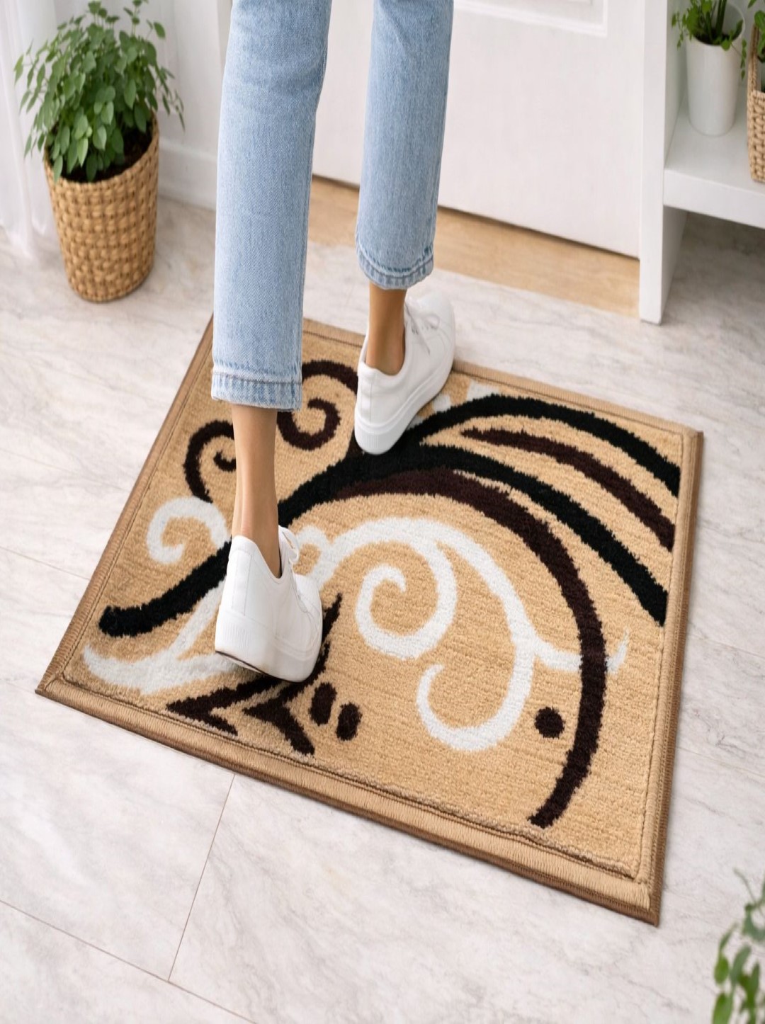 BCF Doormat Rug, with Export Quality Acrylic (Viscose) Anti Skid Washable Mat for Bedroom/Out Door/Kitchen Door/Office/Anywhere use - Image 7