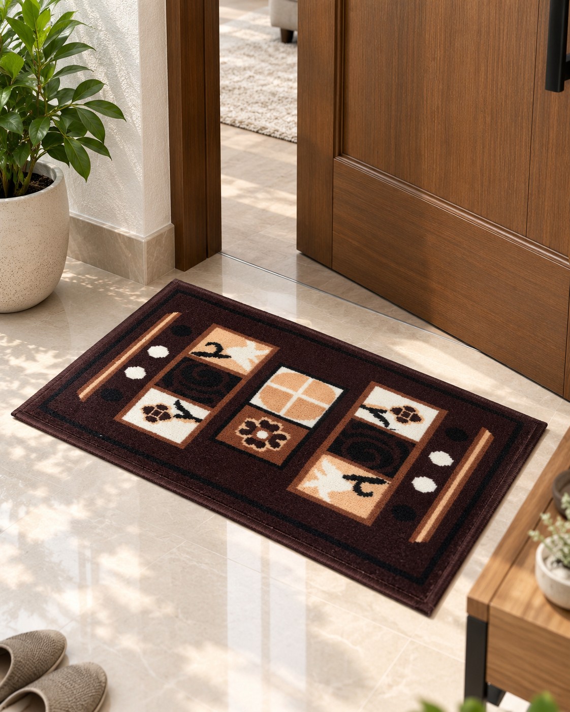 BCF Doormat Rug, with Export Quality Acrylic (Viscose) Anti Skid Washable Mat for Bedroom/Out Door/Kitchen Door/Office/Anywhere use - Image 5